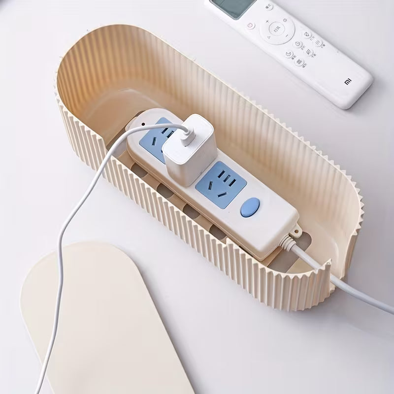 Cable Management Box – Minimalist Cable Organizer