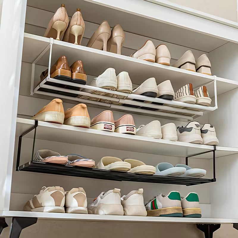 Adjustable Expandable Shoe Rack – Space-Saving Storage Organizer