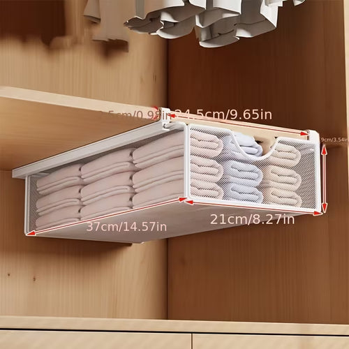 Clothing & Sock Organizer – Pull-Out Storage Box