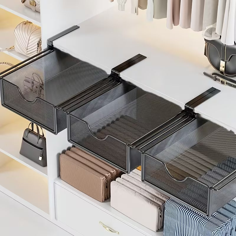Clothing & Sock Organizer – Pull-Out Storage Box