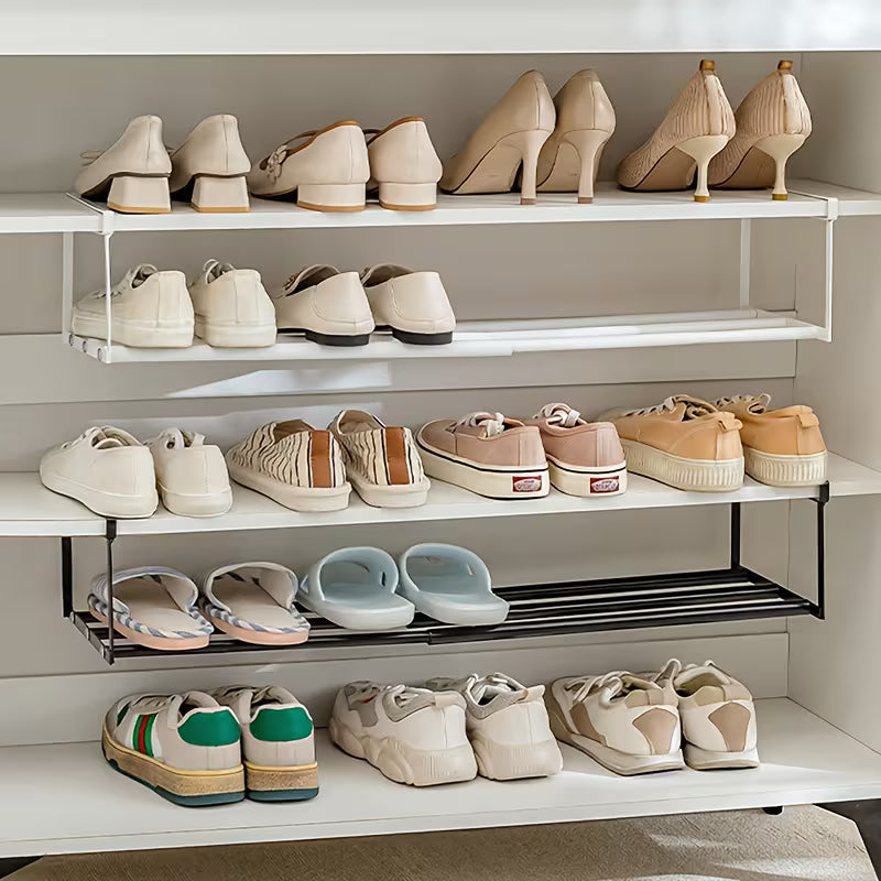 Adjustable Expandable Shoe Rack – Space-Saving Storage Organizer