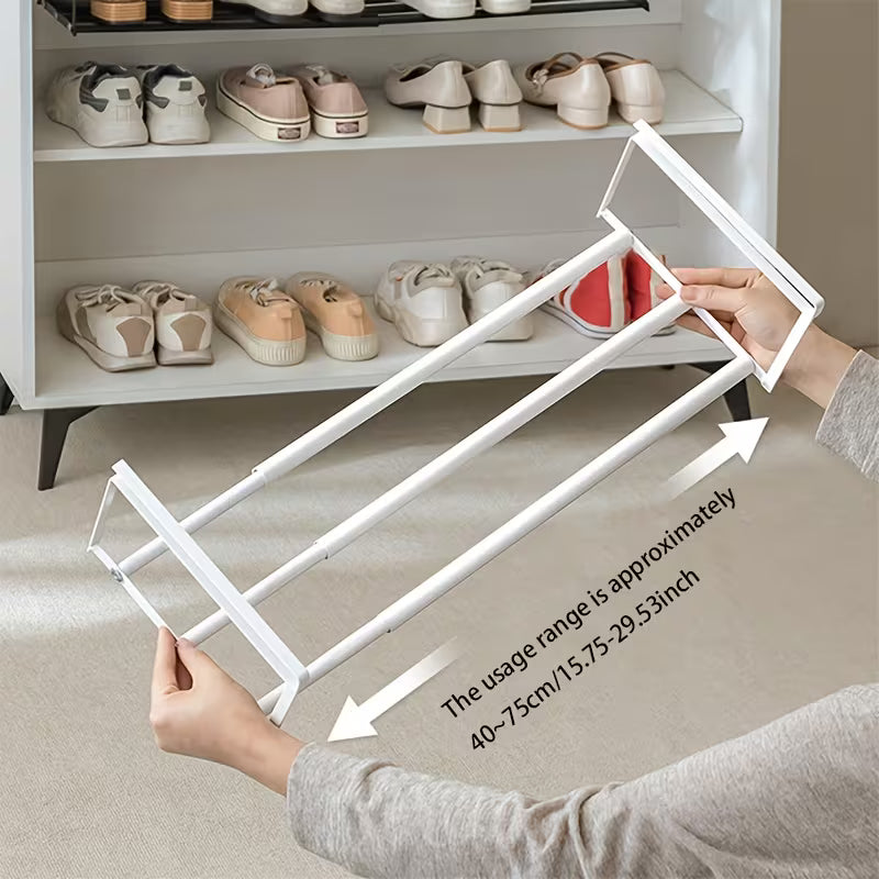 Adjustable Expandable Shoe Rack – Space-Saving Storage Organizer